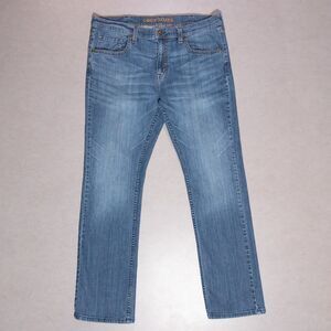 Cody James Equalizer Wash Jackson Blue Slim Straight Stretch Jeans Men's 38x32